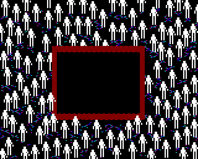 Collectively staring into the void of the screen