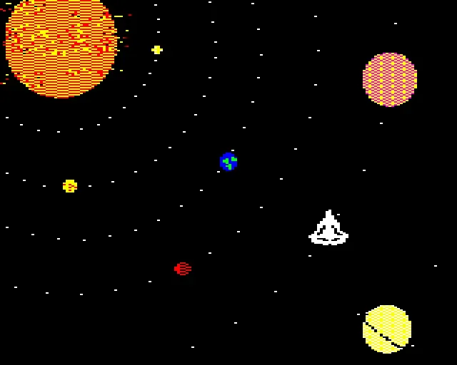 In orbit